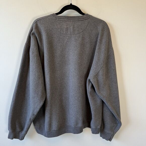 Vintage Chaps Ralph Lauren Crewneck Sweatshirt Phys Ed Gray Unisex Size XL - Picture 5 of 8
